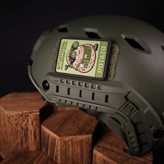 Situational Awareness Level Potato | 3" Tactical PVC Patch