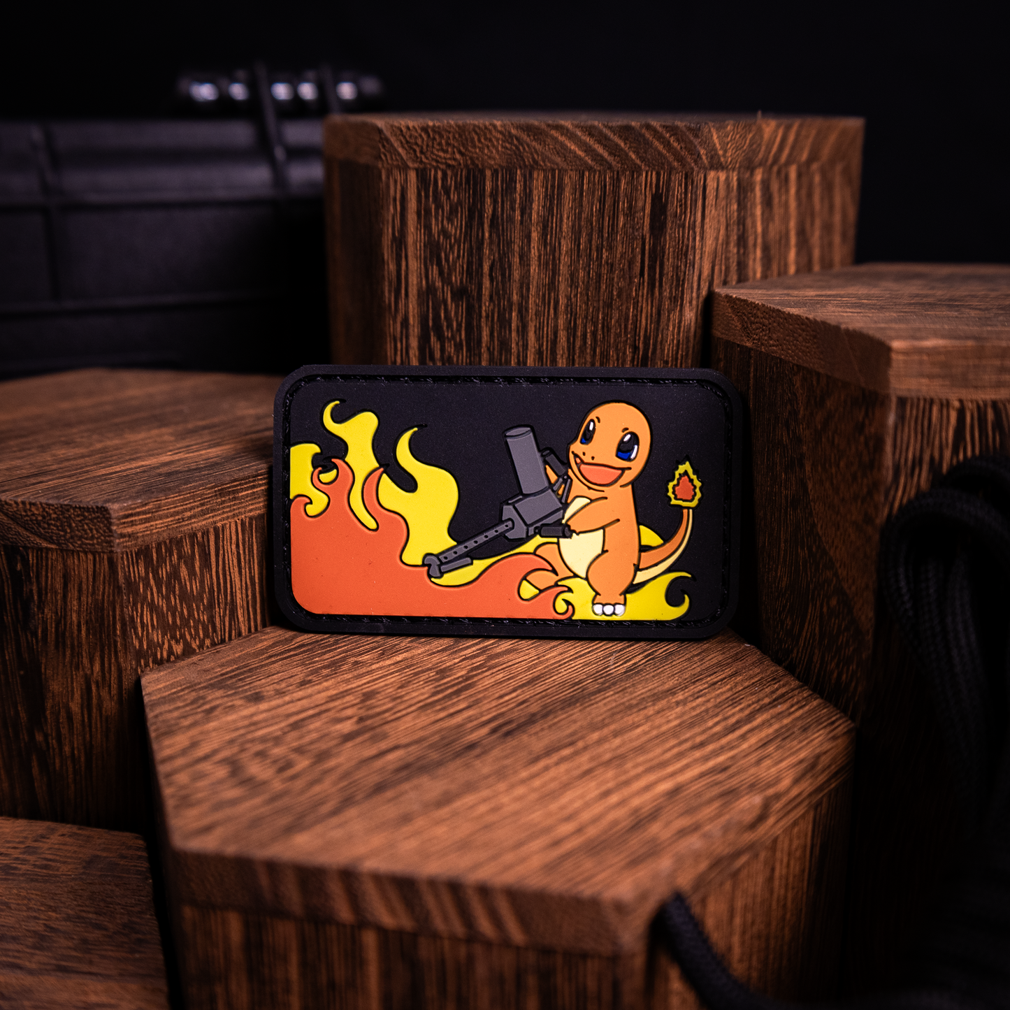 Fire Lizard with Flamethrower | 3" Tactical PVC Patch (Copy)