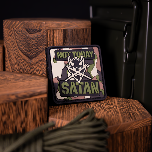 Not Today Satan | 2" Tactical PVC Patch