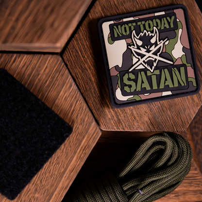Not Today Satan | 2" Tactical PVC Patch