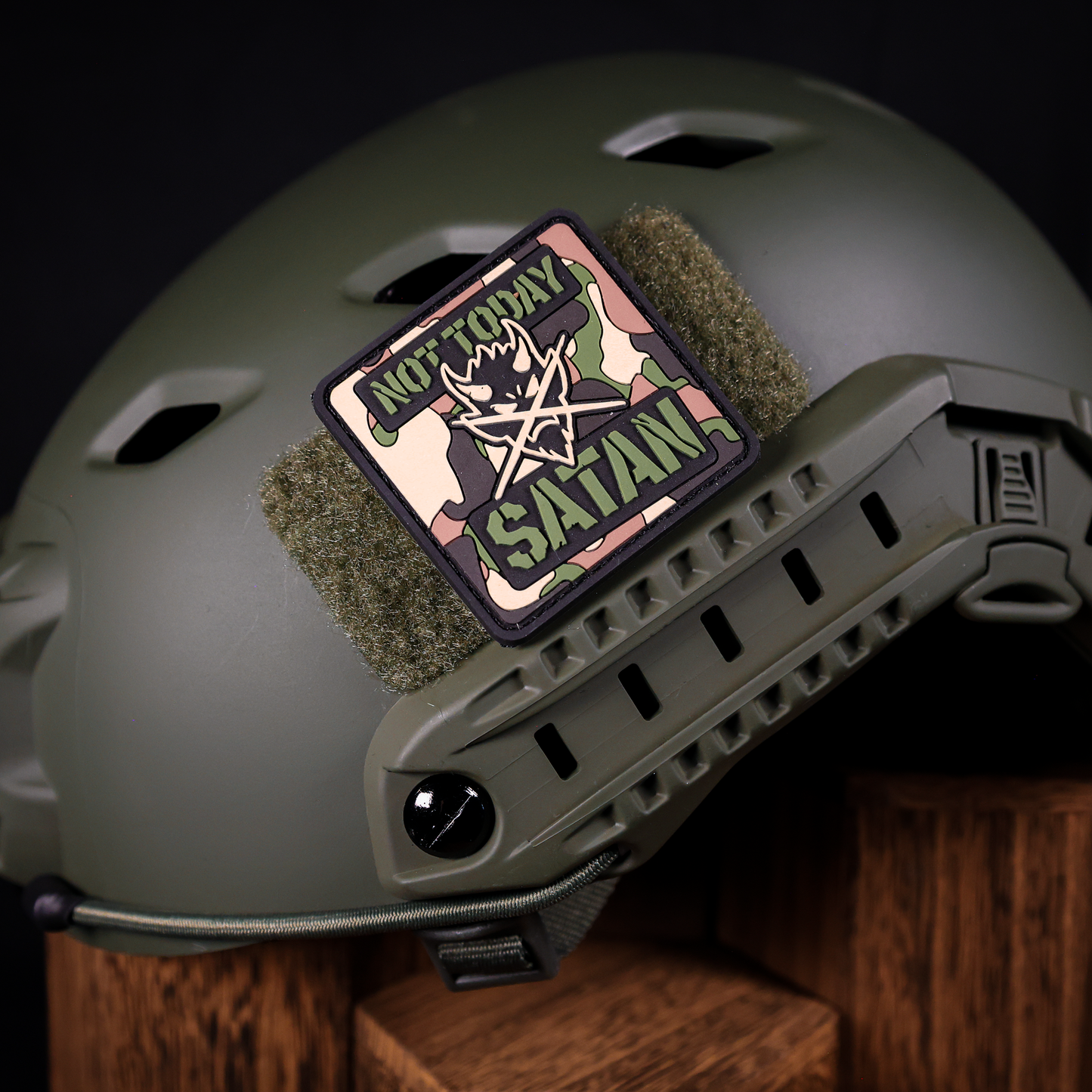 Not Today Satan | 2" Tactical PVC Patch