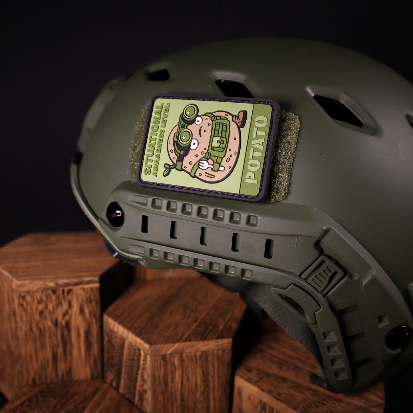 Situational Awareness Level Potato | 3" Tactical PVC Patch