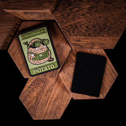 Situational Awareness Level Potato | 3" Tactical PVC Patch