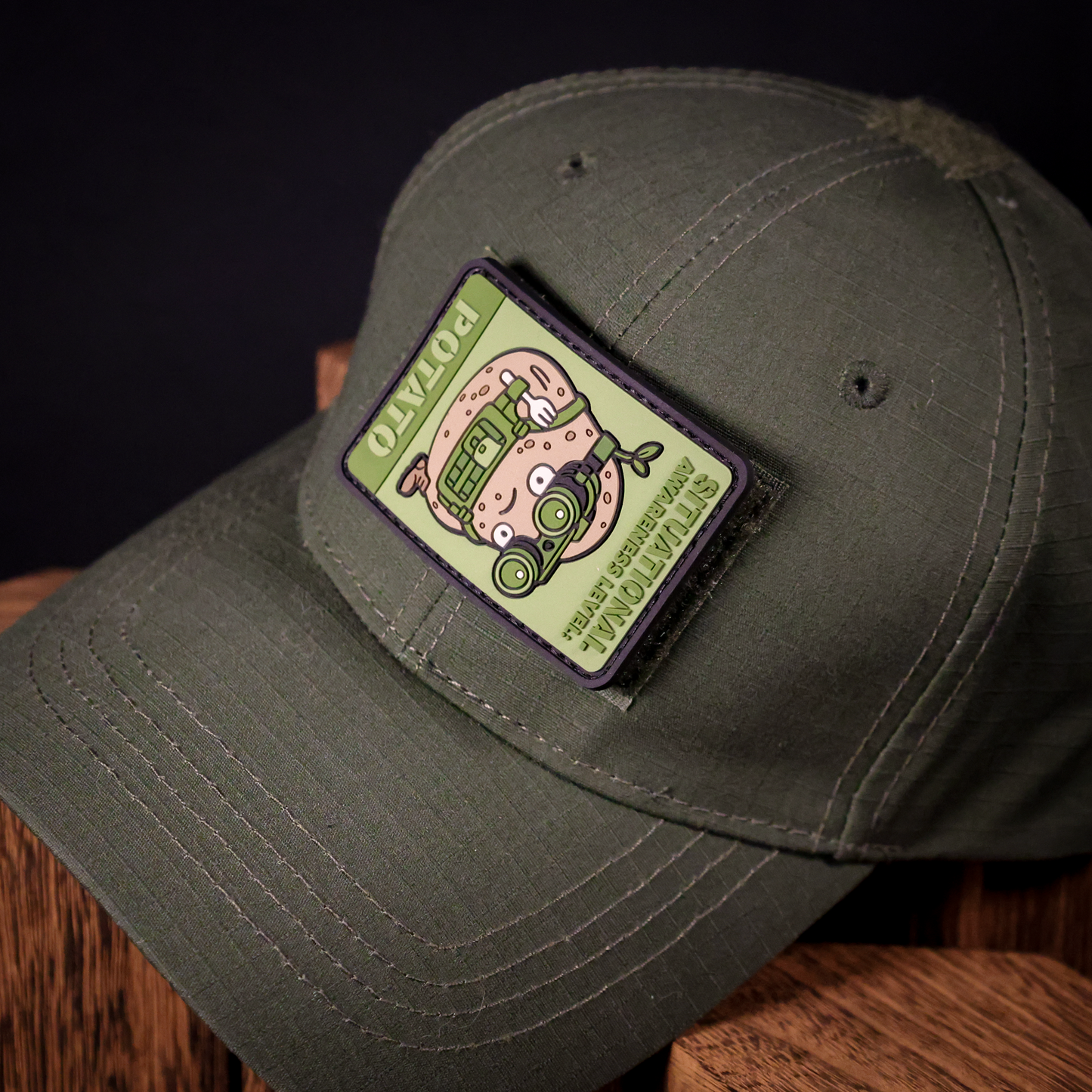 Situational Awareness Level Potato | 3" Tactical PVC Patch